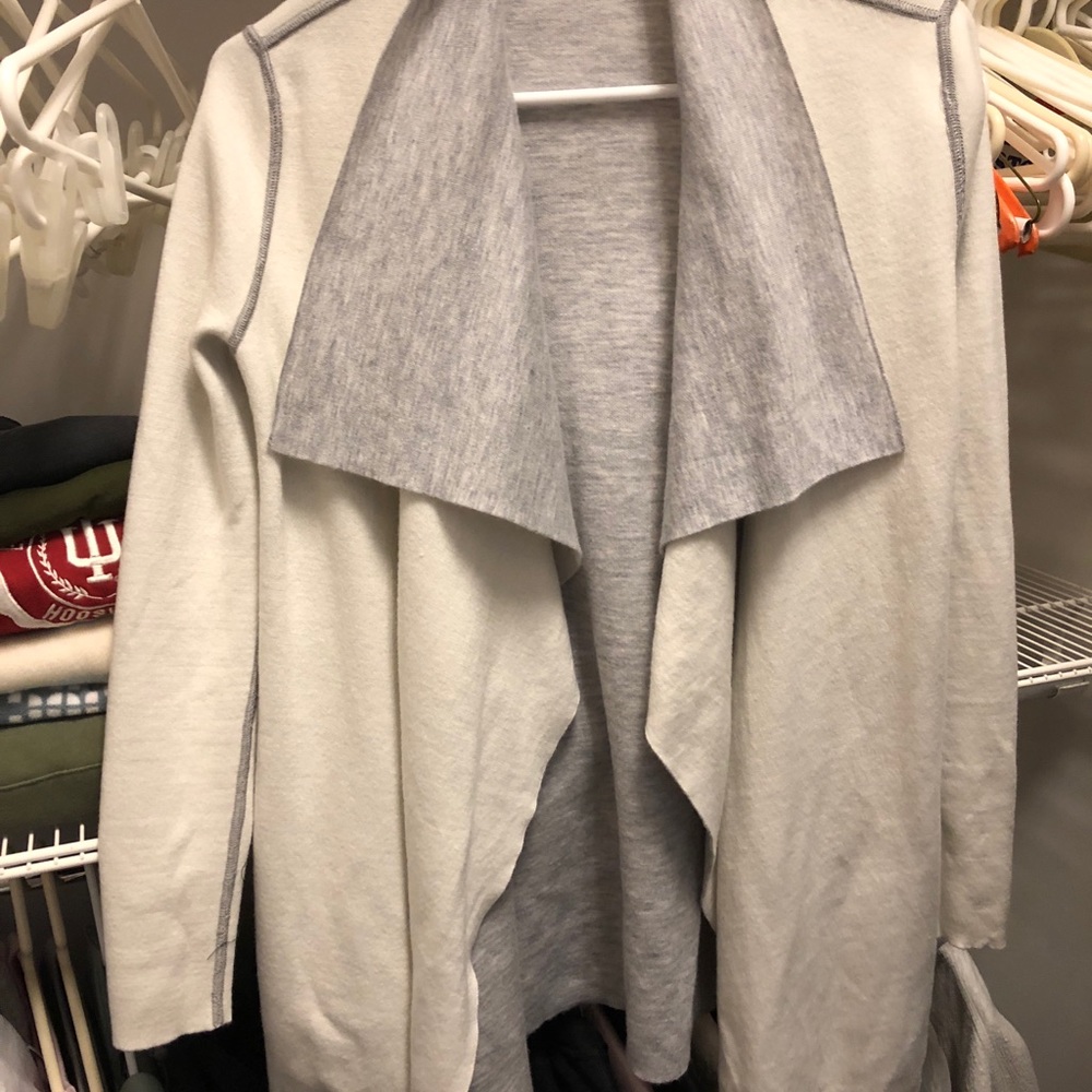 reversible cardigan!